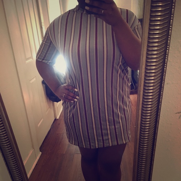 Crushed Velvet Shirt Dress - Picture 1 of 2